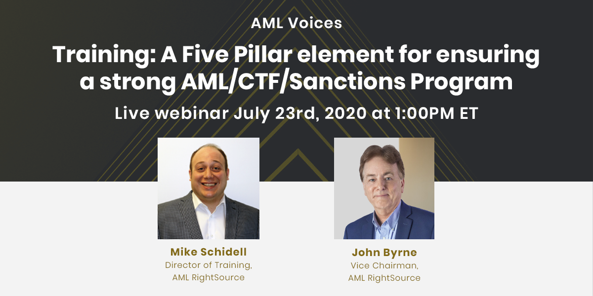 Webinars AML RightSource